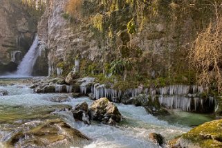 La Tine de Conflens Vaud - Suisse