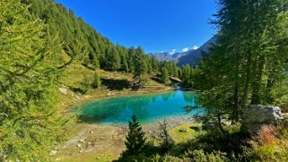 Le Lac Bleu 2091 m - Val d'Arolla Rando 2021