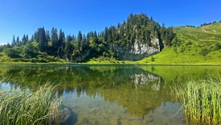 Lac d'Arvoin 1667 m - Val d'Abondance - Haute-Savoie Rando 2024