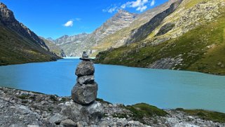 Lac de Mauvoisin 1969 m - Val de Bagne Rando 2024