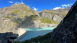 Barrage de Mauvoisin 1969 m - Val de Bagne Rando 2024