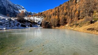 Le Lac Bleu 2091 m - Val d'Arolla null