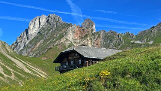 Grubenberghütte 1839 m - Dent de Ruth 2236 m null