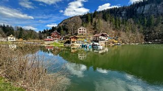 Lac des Brenets - Le Saut-du-Doubs null
