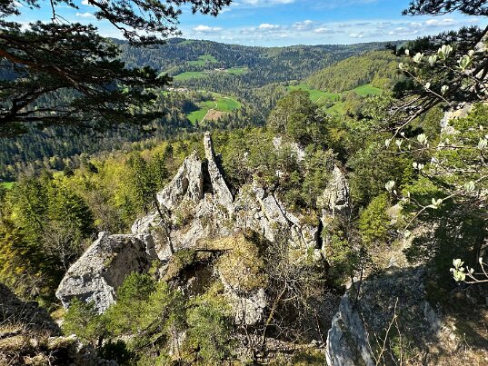 Chute du Bief de Vautenaivre - Château Cugny 2026 Jura - Suisse