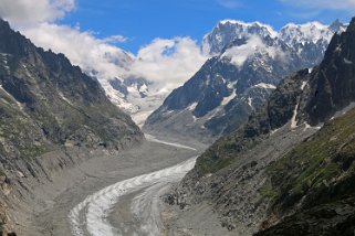 Mer de Glace - Grandes Jorasses 4208 m Rando 2015