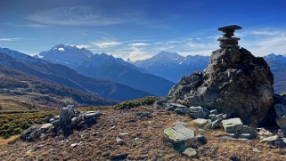 Dom 4545 m - Cervin 4478 m - Weisshorn 4505 m Rando 2020