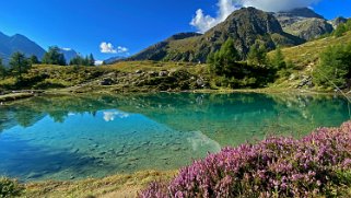 Le Lac Bleu 2091 m - Val d'Arolla Rando 2021