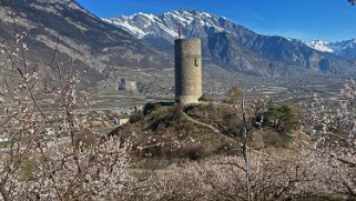 Tour de l'ancien Château de Saxon Rando 2021