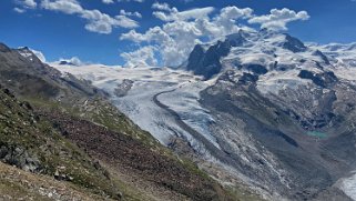 Gornergrat - Gornerglescher - Pointe Dufour 4634 m Rando 2021