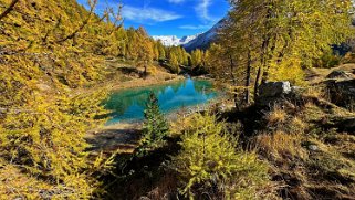 Le Lac Bleu 2091 m - Val d'Arolla Rando 2023