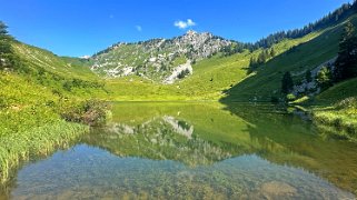 Lac d'Arvoin 1667 m - Val d'Abondance - Haute-Savoie Rando 2024