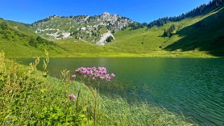 Lac d'Arvoin 1667 m - Val d'Abondance - Haute-Savoie Rando 2024