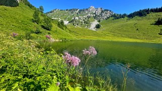 Lac d'Arvoin 1667 m - Val d'Abondance - Haute-Savoie Rando 2024