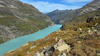 Lac de Mauvoisin 1969 m - Val de Bagne Rando 2024