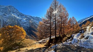 Le Lac Bleu 2091 m - Val d'Arolla null