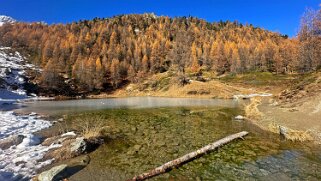 Le Lac Bleu 2091 m - Val d'Arolla null