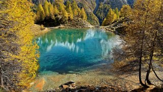 Le Lac Bleu 2091 m - Val d'Arolla Rando 2023