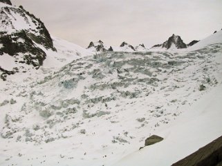 Descente de la Vallée Blanche - Chamonix Vallée Blanche 2002