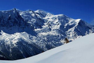 Mont-Blanc 4810 m Ski Chamonix 2015