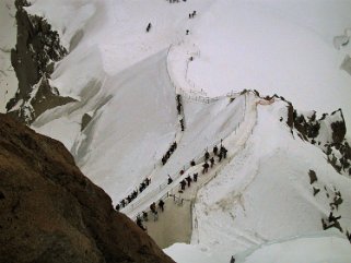 Descente de la Vallée Blanche - Chamonix Vallée Blanche 2002