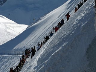 Descente de la Vallée Blanche - Chamonix Vallée Blanche 2009