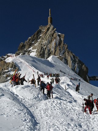 Descente de la Vallée Blanche - Chamonix Vallée Blanche 2009