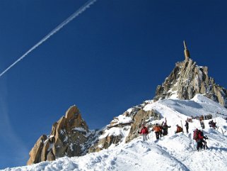 Descente de la Vallée Blanche - Chamonix Vallée Blanche 2009