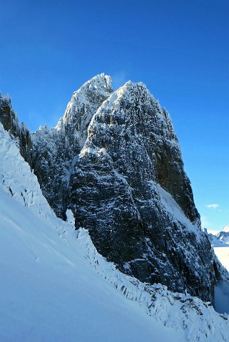 Les Drus 3754 m Ski Chamonix 2015