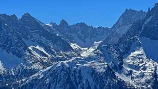 Glacier de Lachaux - Grandes Jorasses null