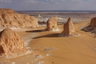 Nouveau Désert Blanc Egypte 2008