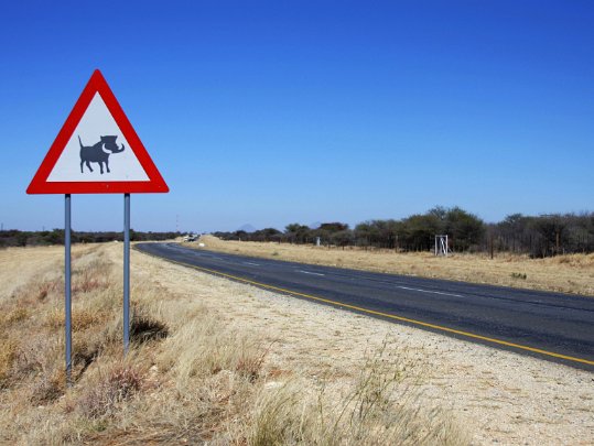 Namibia road Namibie