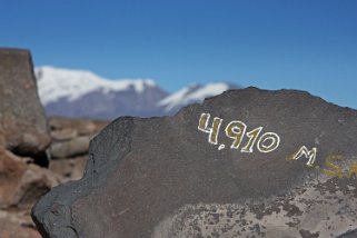 Mirador de los Andes 4910 m Pérou 2012
