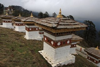 Stupas - Dochu La Bhoutan 2013