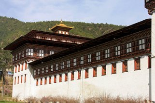 Dzong de Taschichho - Thimphu Bhoutan 2013