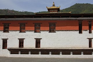 Dzong de Taschichho - Thimphu Bhoutan 2013