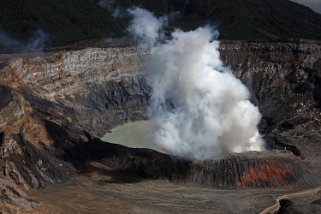 Volcan Poas 2708 m Costa Rica 2014