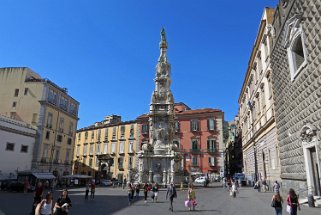 Piazza del Gesù - Naples Italie 2015