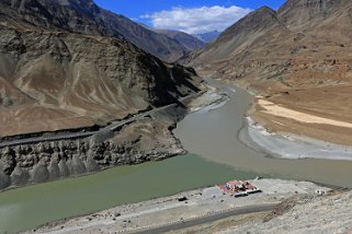 Confluents du Zanskar et de l'Indus Ladakh 2016