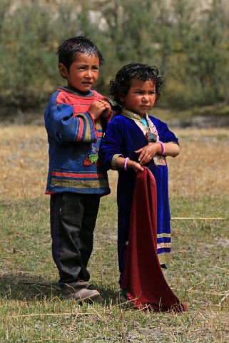 Enfants à Damsna Ladakh 2016