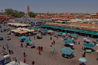 Jemaa el-Fna - Marrakech Maroc 2016