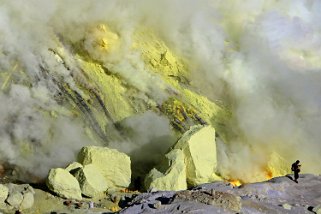 Réserve d'Ijen-Merapi-Maelang - Kawah Ijen Indonésie 2017