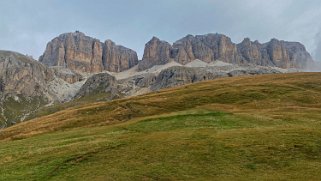 Massif du Sella - Passo Pordoi 2239 m Dolomites 2022