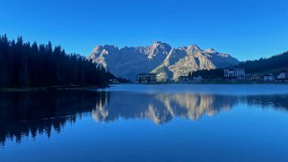 Lago di Misurina 1754 m Dolomites 2022