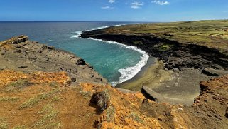 Papakolea Green Sand Beach - Big Island Hawaii 2024