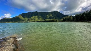 Kahana Bay Beach - Oahu Hawaii 2024